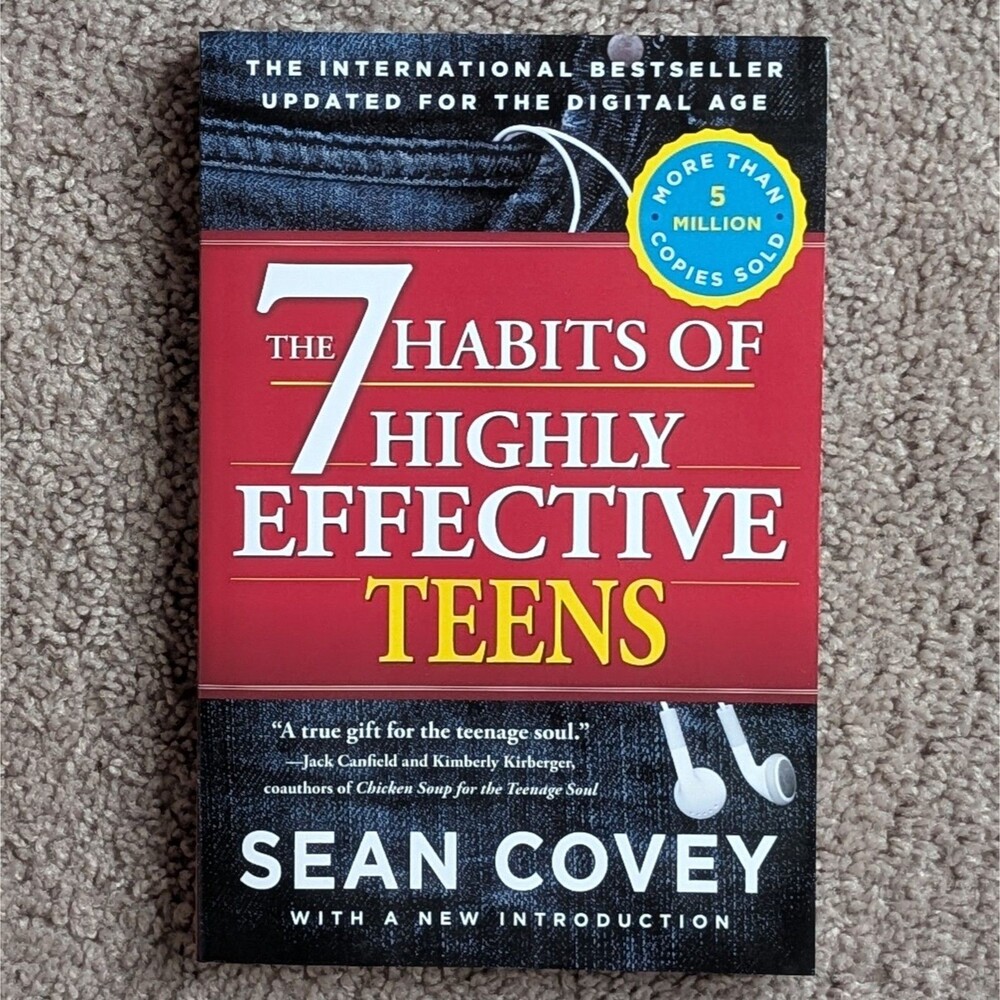 The 7 Habits of Highly Effective Teens Paperback Covey Sean Book Digital Age New